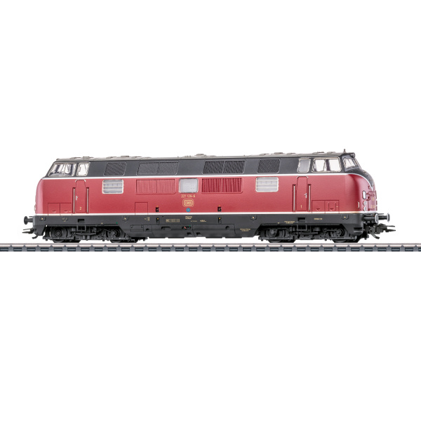 M&auml;rklin H0 AC Diesellokomotive BR 221 126-6, DB, purpurrot, digital Sound