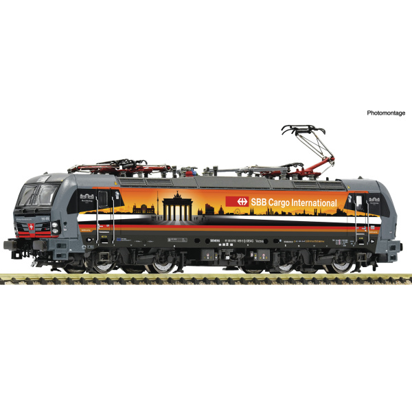 Fleischmann N Elektrolokomotive 193 459-5 "Deutschlandpiercer", SBB Cargo Int., analog