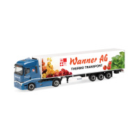 Herpa H0 Renault T facelift K&uuml;hlkoffer-Sattelzug...
