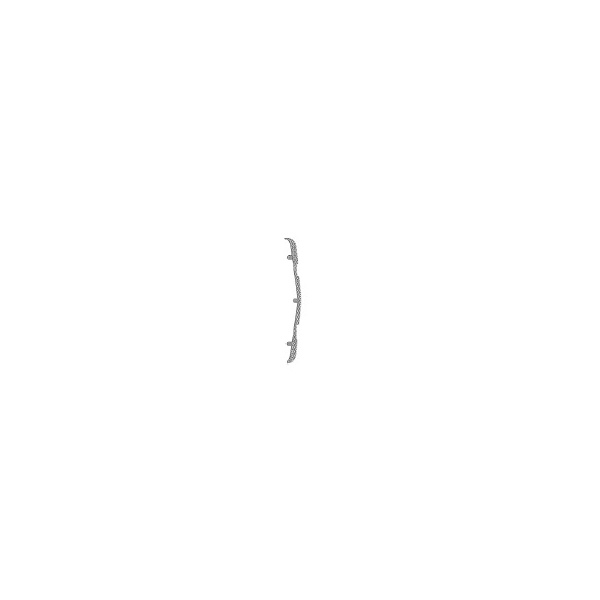 BEMO H0m Umlaufblech achatgrau Ge 4/4 I RhB