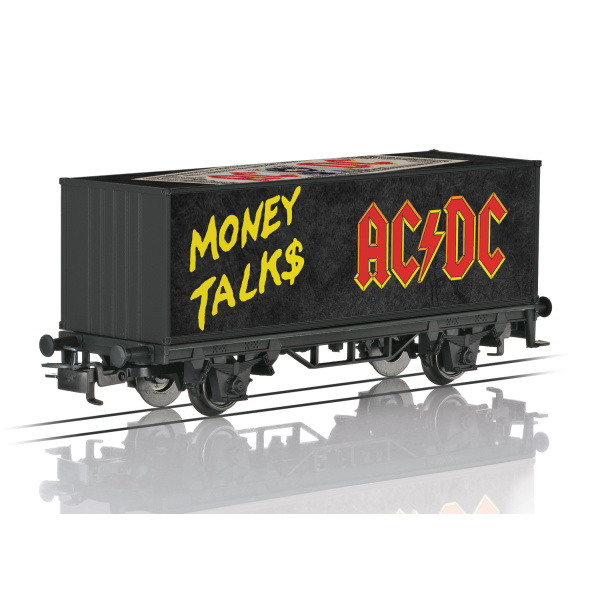 M&auml;rklin H0 AC Containerwagen "Moneytalks" AC/DC