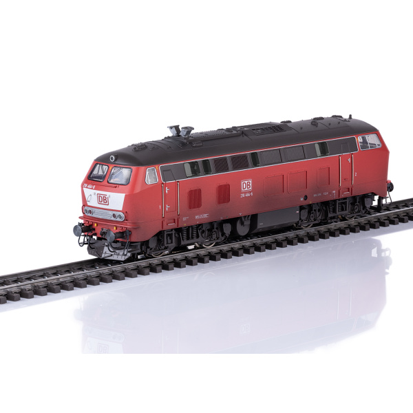M&auml;rklin H0 AC Diesellokomotive BR 218, DB, orientrot, digital Sound, MHI