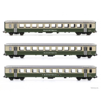 PIKO H0 AC Personenwagen EW I B 2. Klasse, SOB, 3 Wagen