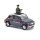 BUSCH H0 Fiat 500, Carabinieri mit 2 Polizisten