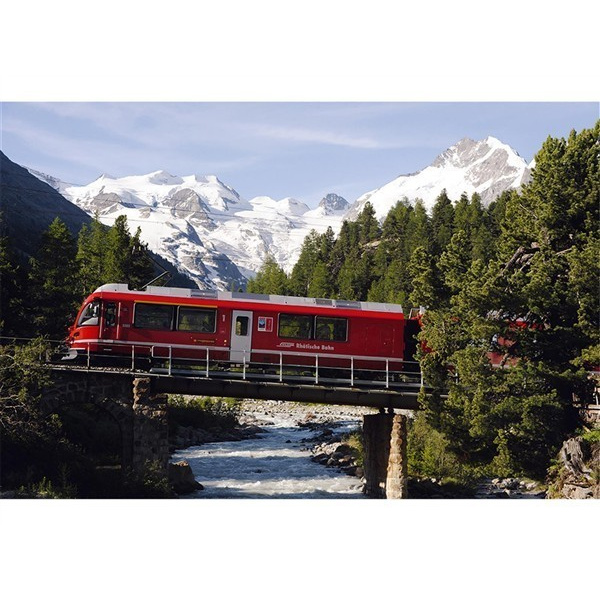 KATO N Triebzug ABe 8/12 3514 Allegra, RhB, "Ahnenzug", analog