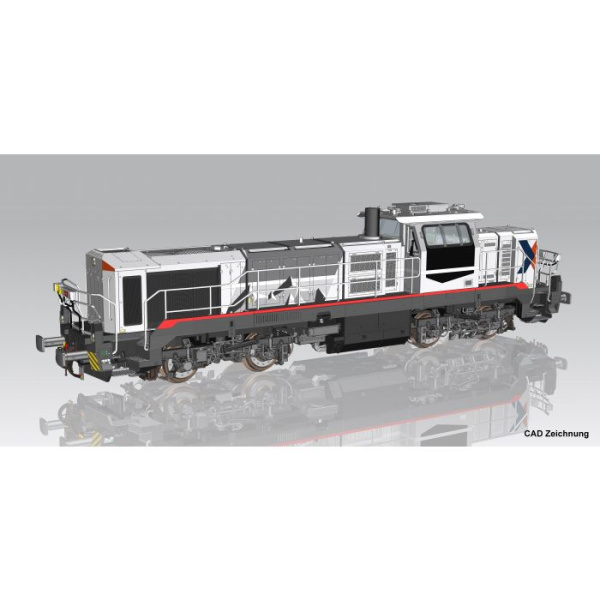 PIKO H0 AC Diesellokomotive DE 18 108-2 D-NXRL, Alppiercer, digital Sound