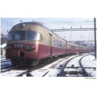 LS Models H0 AC Triebzug RAe 1051 TEE II, SBB, rot/creme,...
