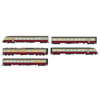 LS Models H0 DC Triebzug RAe 1051 TEE II, SBB, rot/creme,...