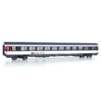 L.S. Models H0 DC Schnellzugwagen Bpm, SBB, EC, 2. Kl.,...
