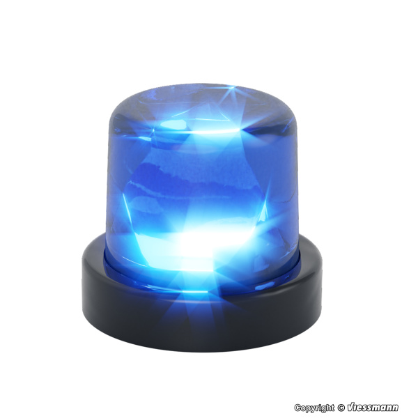 Viessmann H0 Rundumleuchte mit blauer LED