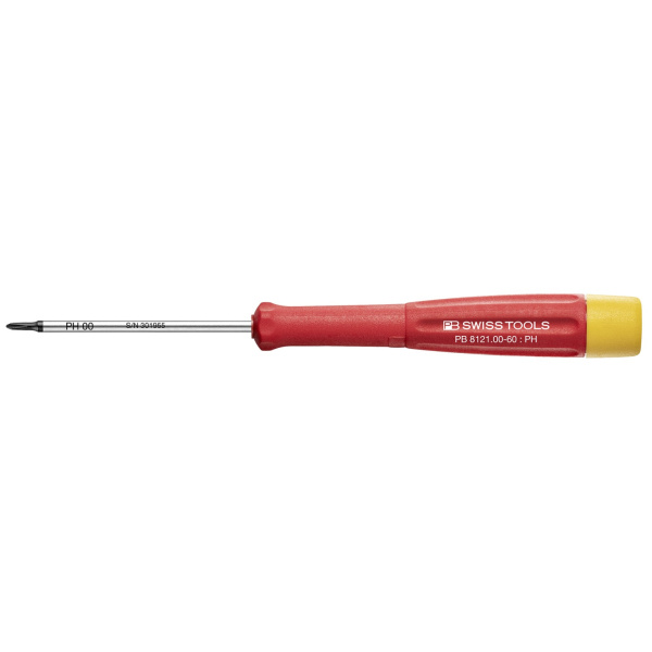 PB Elektronik Phillips-Schraubenzieher 8121 Gr. 00 60 mm