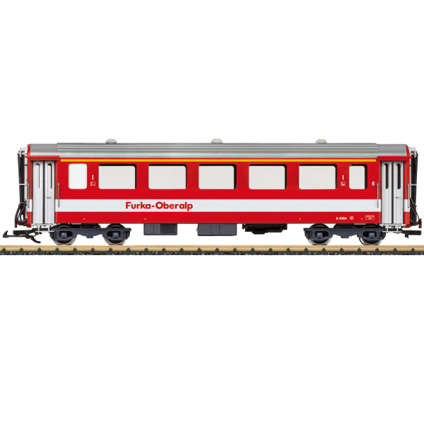 LGB G Personenwagen A 4064 1. Kl. FO, rot/weiss