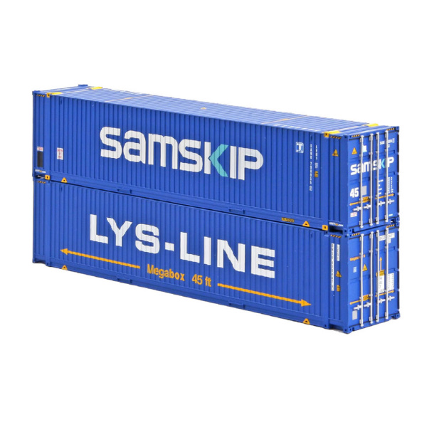 ACME H0 2 St&uuml;ck Container 45 ft Samskip LYS-LINE