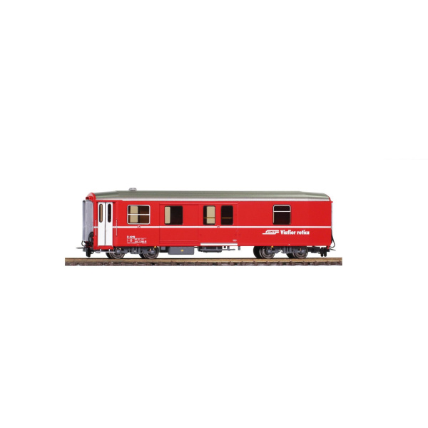 BEMO H0m Gep&auml;ckwagen D 4219 RhB, rot
