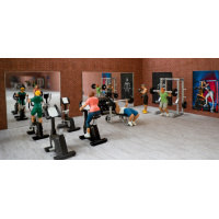 NOCH H0 Figuren-Themenwelt &bdquo;Fitness-Studio"