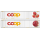 Aare Valley Models H0 Container 45 Fuss COOP Erdbeere - Apfel