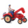 BUSCH H0 Traktor Porsche Junior K mit B&auml;uerin und Milchkannen