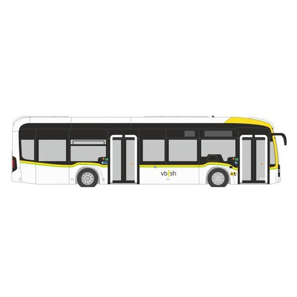 Rietze H0 Mercedes-Benz eCitaro Verkehrsbetriebe Schaffhausen (CH)