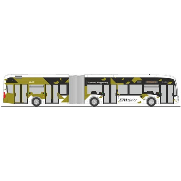 Rietze H0 MB eCitaro G ETH Z&uuml;rich (CH)