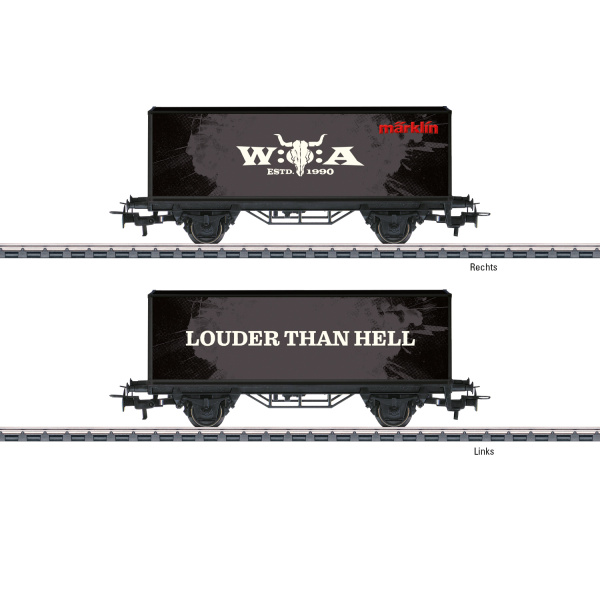 M&auml;rklin H0 AC Containerwagen W:O:A&reg; 2026