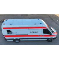 BUSCH H0 Mercedes Benz Sprinter "Forensik...