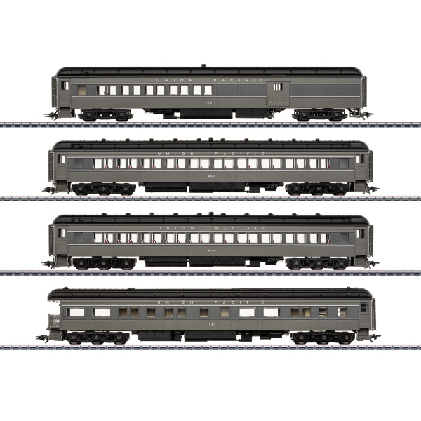 M&auml;rklin H0 AC Personenwagen UNION PACIFIC US-Heavyweight, MHI