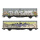 Albert Modell H0 DC Schiebewandwagen Hbbillns, SBB, Graffiti