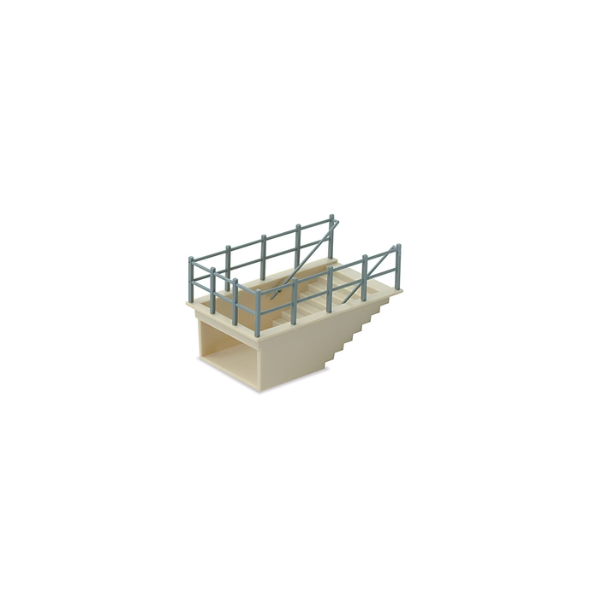 Peco H0 Treppe mit Gel&auml;nder f&uuml;r Perron