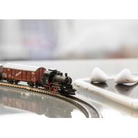 M&auml;rklin Z Startpackung G&uuml;terzug BR 89, Gleisoval, Fahrger&auml;t