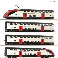 Roco H0 DC Triebzug RABe 502 405-9, SBB, 4-tlg. Set,...