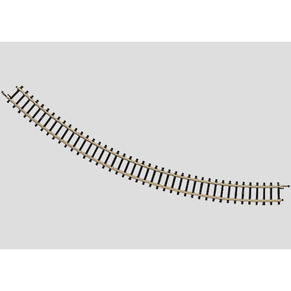 M&auml;rklin Z Gleis gebogen, R: 195mm, 45&deg;
