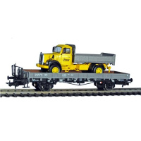 Liliput H0 SBB Rungenwagen Kbkm 21 85 322 5 498-2