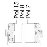 HAG H0 LED-Beleuchtung 3+1, warmweiss, Re 4/4 I
