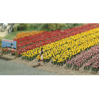 BUSCH H0 Tulpen, f&uuml;nf Farben, 120 Blumen