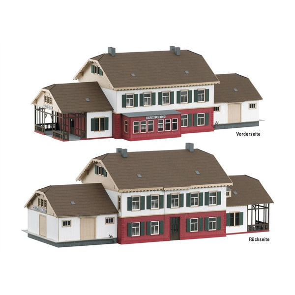 Minitrix N Bahnhof Himmelreich, Lasercut