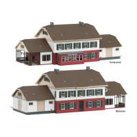 Minitrix N Bahnhof Himmelreich, Lasercut