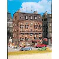 Vollmer H0 City-Hotel mit LED-Beleuchtung, Funktionsbausatz
