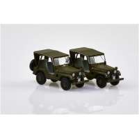 ACE Armee-Jeep Willys M38A1, 2er-Set