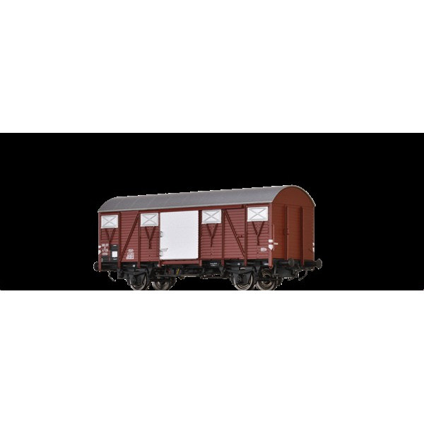 Brawa H0 DC Gedeckter G&uuml;terwagen K4, SBB CFF FFS, Ep. III