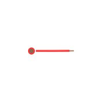 Litze 0,75mm2, Kupfer, PVC rot, Rolle &agrave; 100m
