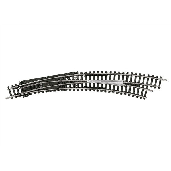 Minitrix N Bogenweiche links R3/R4, 30&deg;, Handantrieb