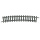 Minitrix N DC Gleis gebogen, R4, 362,6mm, 15&deg;