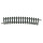 Minitrix N DC Gleis gebogen, R3, 329,0mm, 15&deg;