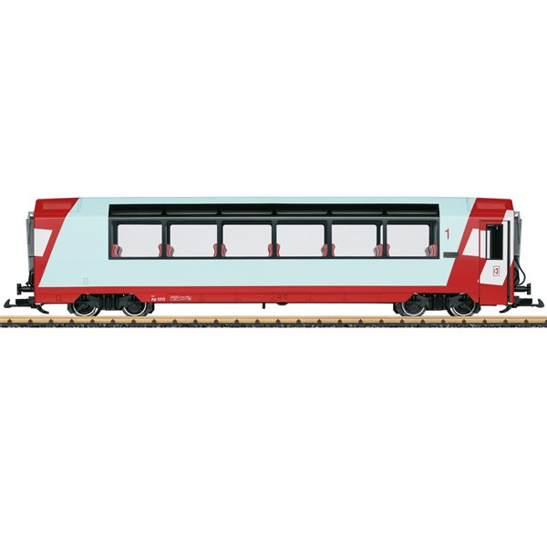 LGB G Panoramawagen 1. Klasse, RhB, GLACIER EXPRESS, LED- Innenbeleuchtung