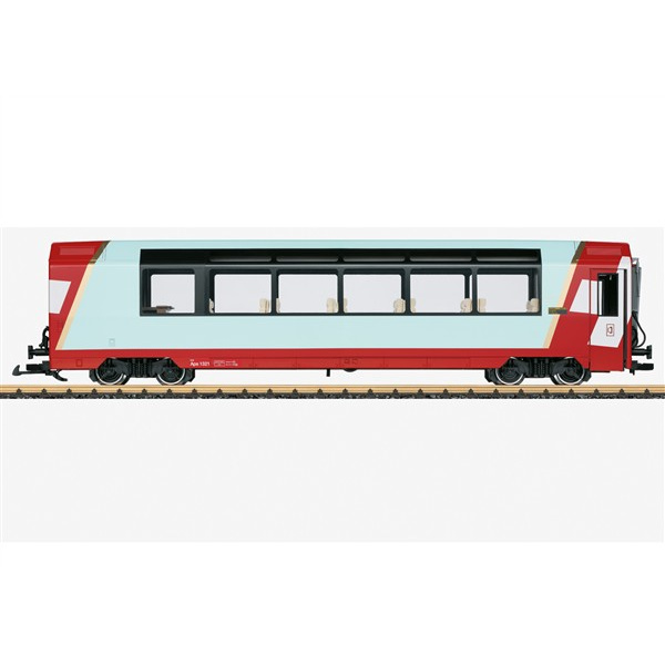 LGB G Panoramawagen Excellence Class RhB, GLACIER EXPRESS, LED-Innenbeleuchtung