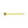 Litze 0,75mm2, Kupfer, PVC gelb, per Meter