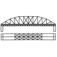 Faller H0 Bogenbr&uuml;cke zu C-Gleis