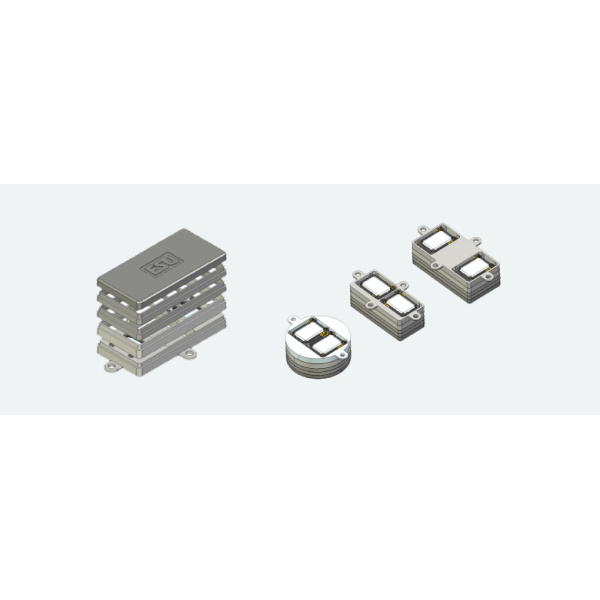 ESU Lautsprecherset, Dual 11x15mm, Modulares Schallkapselset f&uuml;r 28mm, 20x40mm, 16x35mm