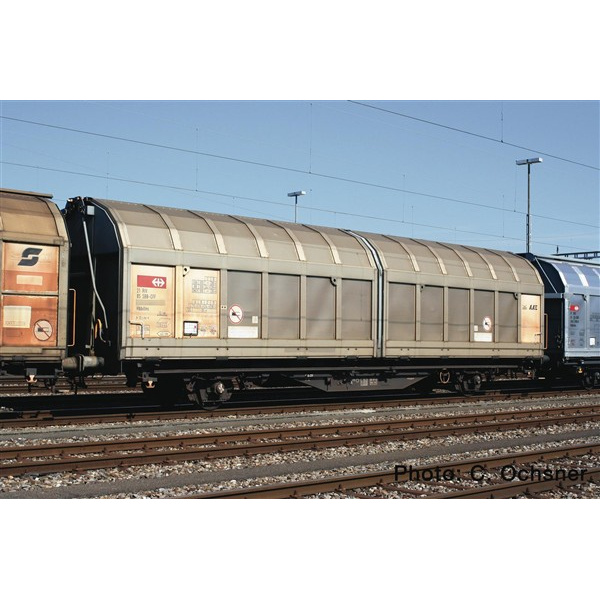 Roco H0 DC Schiebewandwagen Hbbillns, SBB Cargo