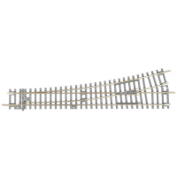 PIKO H0 A-Gleis Weiche links, 15&deg;, Betonschwellen,...